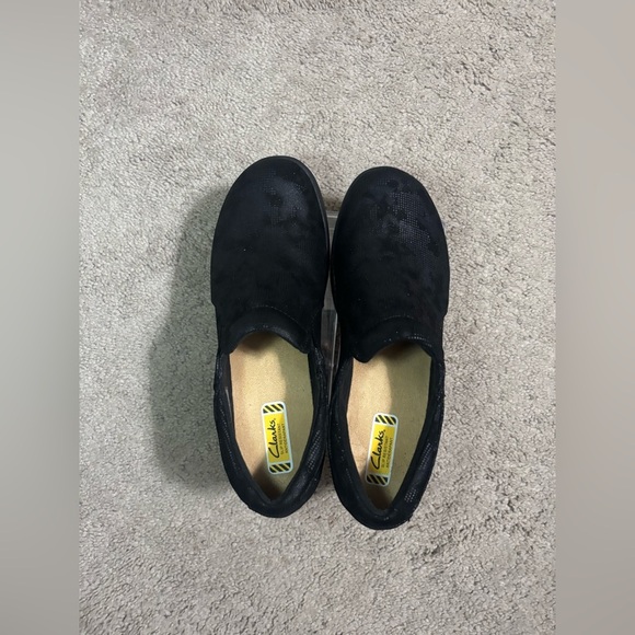 Clarks Black Women's Mules - Picture 7 of 8